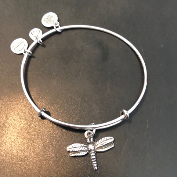 Alex and Ani Jewelry - Alex and Ani • Dragonfly Bracelet Silver
